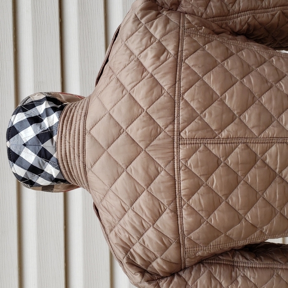 BURBERRY KENCOTT NOVA CHECK LINED QUILTED JACKET - Picture 6 of 11
